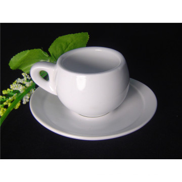 Porcelain Coffee Cup with Thick Wall